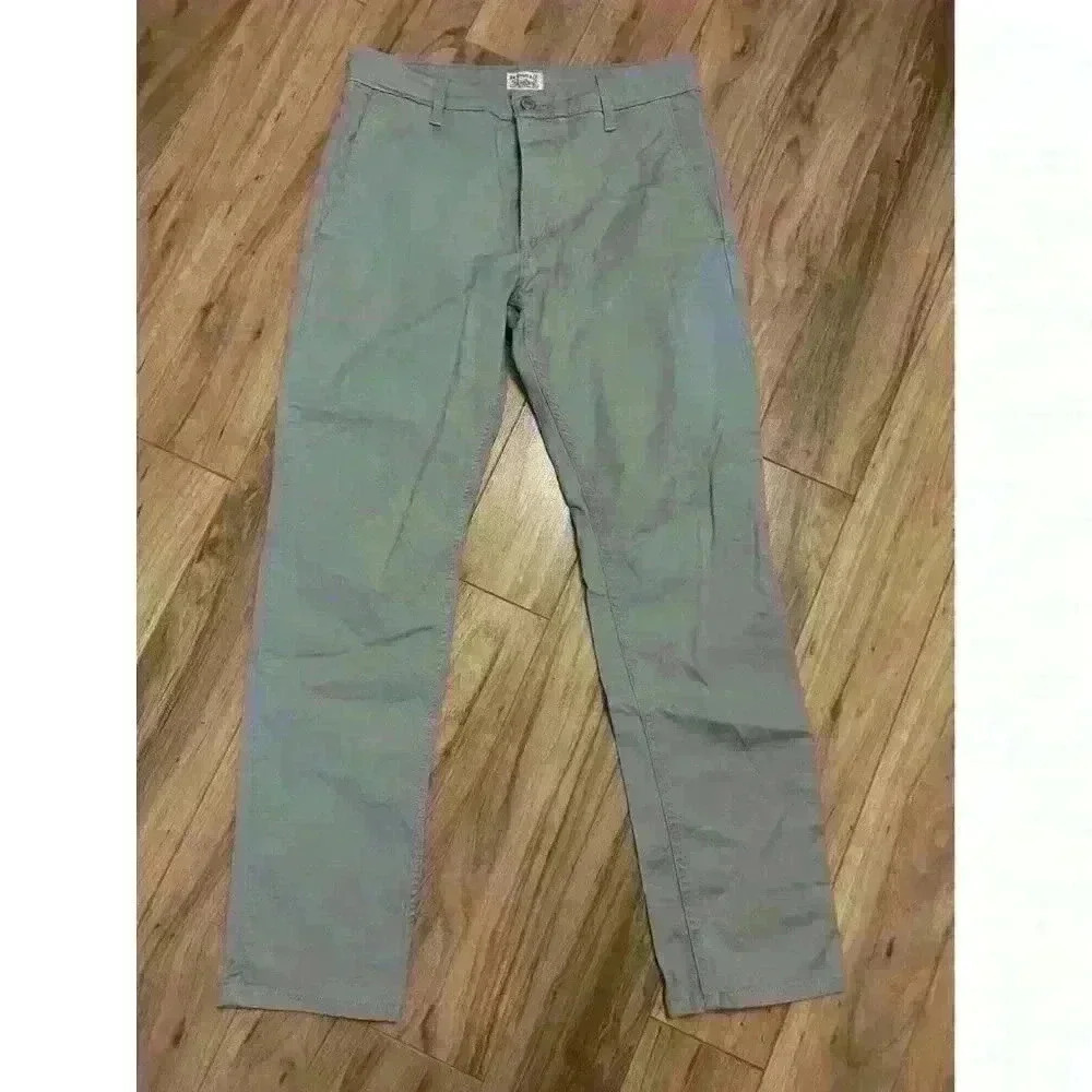 Levi's Jeans Stylish Men’s Beige Colored Rugged Denim Tan Jean Pants Size 32